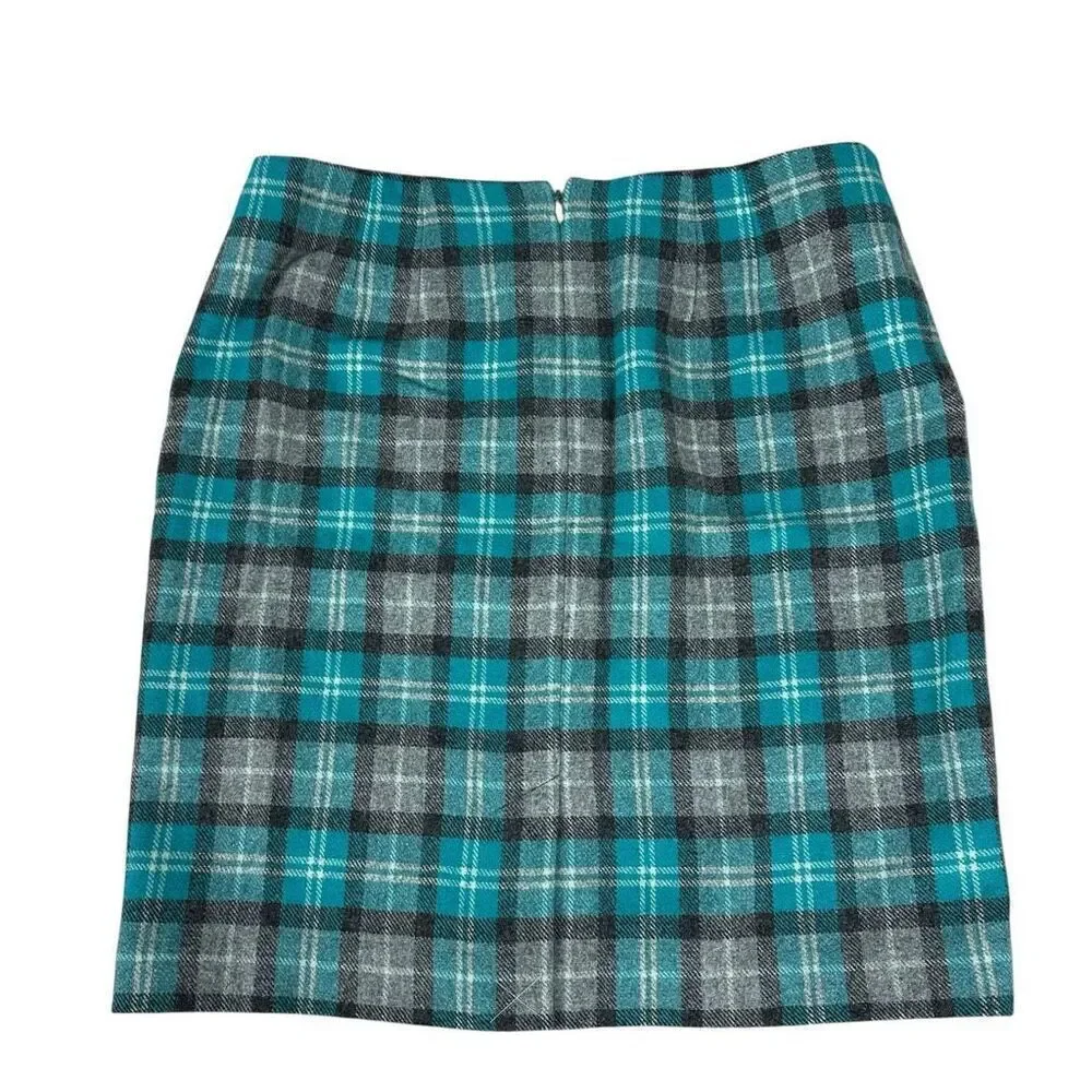 Talbots Wool Blend A-Line Skirt size 10P